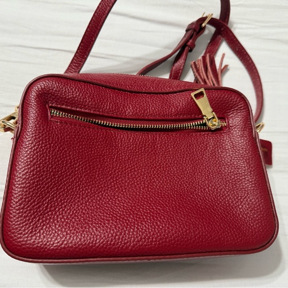 Red Pom Pom bag - Picture 2 of 5